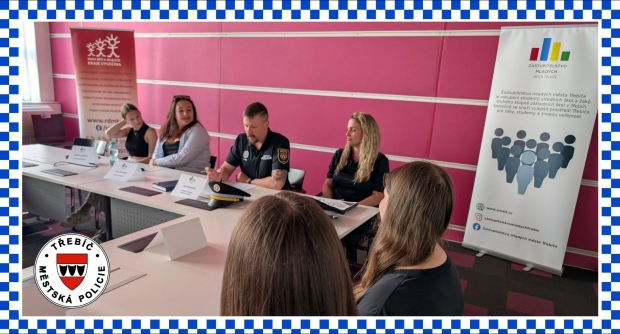 Městská policie Třebíč mezi mladými 4.5.2026